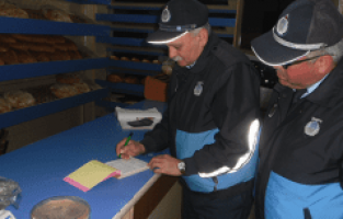 ZABITA EKİPLERİNDEN FIRIN DENETİMİ