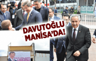 AHMET DAVUTOĞLU MANİSA'DA!