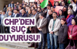 CHP'DEN ENSAR VAKFI'NA SUÇ DUYURUSU