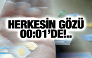GÖZLER BU GECE 00:01’DE!