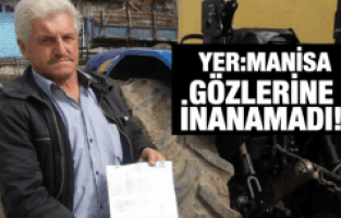 GÖZLERİNE İNANAMADI!