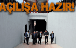 KAPALI OTOPARK VE PAZAR YERİ AÇILIŞA HAZIR