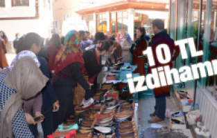 MANİSA'DA 10 TL İZDİHAMI!