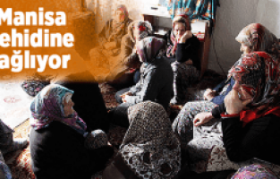 MANİSA ŞEHİDİNE AĞLIYOR