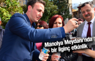 MANOLYA MEYDANI'NDA SU ETKİNLİĞİ
