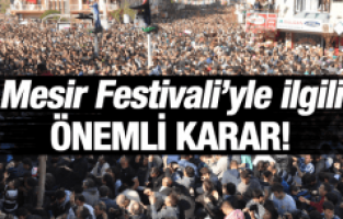 MESİR FESTİVALİ'NDE TÜM EĞLENCE PROGRAMLARI İPTAL!