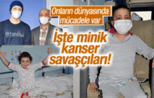 MİNİK KAHRAMANLARIN KANSER MÜCADELESİ