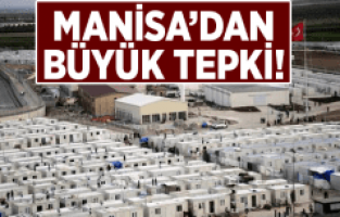 MÜLTECİ KAMPINA BÜYÜK TEPKİ
