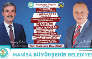 TURGUTLU'DA TOPLU AÇILIŞ