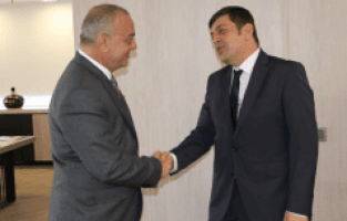 Başkan Ergün Gedaş'ı Ağırladı