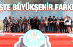 BÜYÜKŞEHİR'DEN SOMA'YA HİZMET YAĞMURU