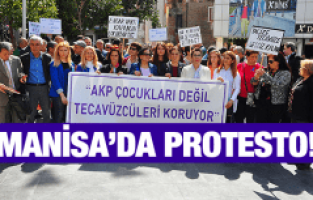 ÇOCUK İSTİSMARI PROTESTO EDİLDİ