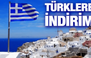 YUNANİSTAN’DAN TÜRKLERE İNDİRİM