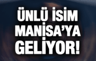 KERİMCAN DURMAZ MANİSA’YA GELİYOR