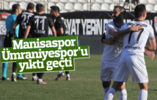 Manisaspor Ümraniyespor'u yıktı geçti