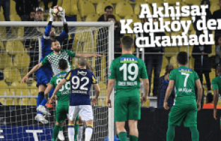 Akhisar Kadıköy'den çıkamadı