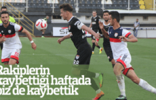 Manisaspor fırsatı kaçırdı