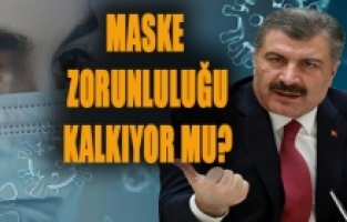 Sağlık Bakanı Koca'dan 'maske' açıklaması