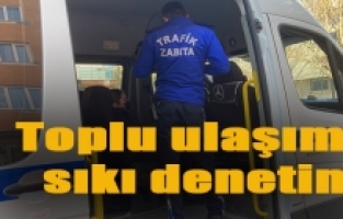 Servis araçlarına hijyen ve j plaka denetimi