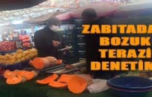 Terazileri arızalı çıkan pazarcılara cezai işlem uygulandı