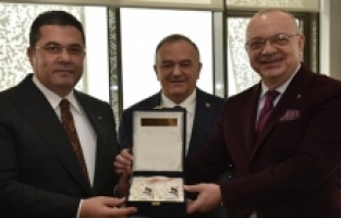 Başkan Ergün, MHP heyetini ağırladı