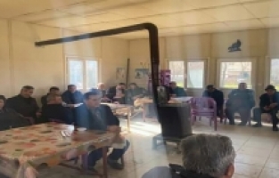 Çiftçiler aldıkları eğitimle bilinçleniyor