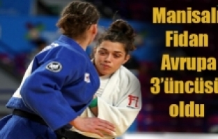 Judocu Fidan Ögel, Avrupa’da bronz madalya kazandı