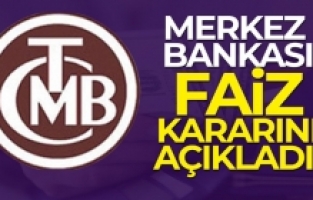 Merkez Bankası faizi değiştirmedi
