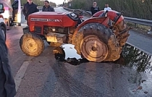 Manisa'da trafik kazası: 1 yaralı