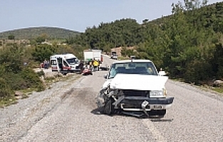 Manisa’da motosiklet ile otomobil çarpıştı: 1 ölü