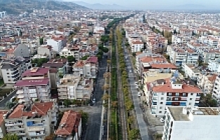 Salihli’yi ikiye bölen demiryolu şehir dışına alınıyor