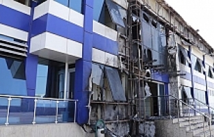 sebze-meyve işletmesinde çıkan yangın korkuttu