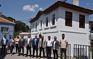 Atatürk Evi Restorasyonunda Sona Doğru