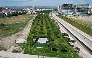 Atıl alan 12 bin metrekarelik peyzaj alanına dönüştü