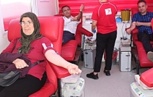 Alaşehirliler Kan Verme Yarışına Girdi