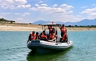 Baraj Gölünde Jandarmadan Denetim