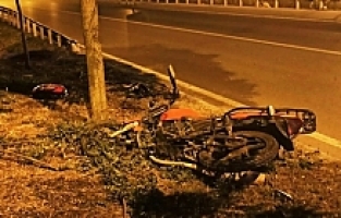 Çaldığı Motosikletle Kaza Yapınca Yakalandı