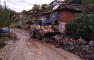 Demirciköy Mahallesinde Aşırı Yağış