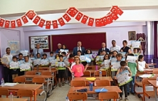 Salihli’de 30 Bin Öğrenci Yaz Tatiline Çıktı