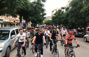 Salihli’de Pedallar Sağlık İçin Çevrildi