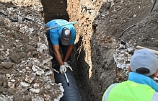 Spil Mahallesi’nde kanalizasyon sorunu çözüme kavuşuyor