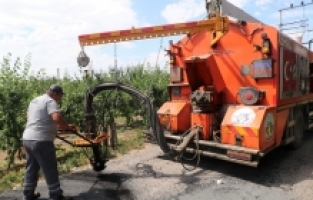 Turgutlu Belediyesi 10 kilometre asfalt serdi