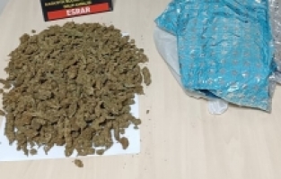 Yarım kilo esrarla yakalanan şahıs tutuklandı