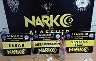 Alaşehir'de Uyuşturucu Operasyonu 2 Gözaltı
