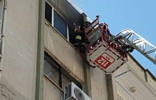 Şehzadeler İlçesinde Yangın