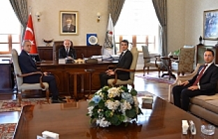 Göreve Yeni Başlayan Kaymakamlardan Vali Karadeniz’e Ziyaret