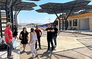 Jeopark Ziyaretçi Merkezi İnşaatında Sona Doğru