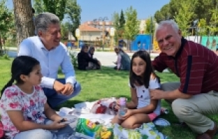 Soma Millet Bahçesi Vatandaşın Hizmetine Sunuldu