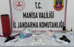 Yangın söndürme tüpünden uyuşturucu çıktı