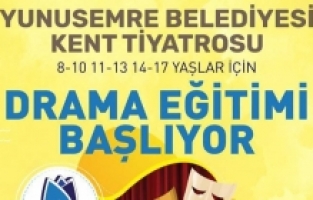 Yunusemre'de Tiyatrocular Yetişecek